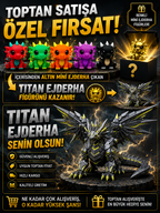 Cute Little Dragon - Yumurtadan Çıkıyor! | 6'li Koleksiyon 100 adet Karışık yumurta seti