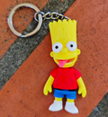 Bart Simpson 10 adet 3D Baskı Anahtarlık