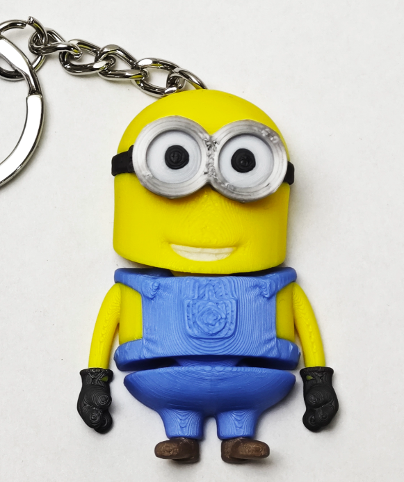 Minyon 10 adet 3D Baskı Anahtarlık