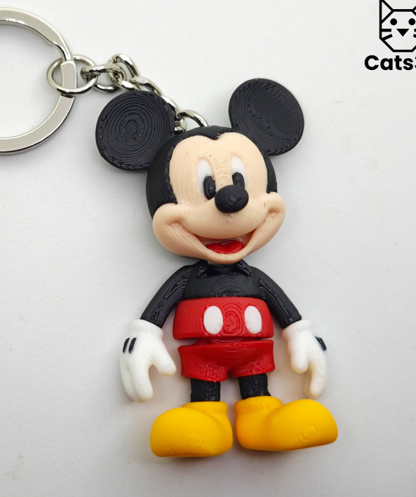 Micky Mouse Anahtarlık - Gumball 10 Adet