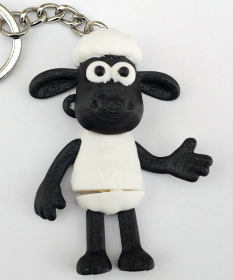 Koyun Shaun Anahtarlık